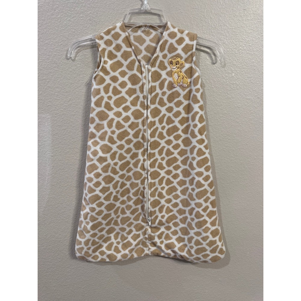 VINTAGE Disney Lion King Simba‎ Baby Wearable Blanket Fleece Sleepsack Sleeper
